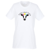 View Image 1 of 2 of Gildan Ultra Cotton T-Shirt - Ladies' - Full Colour - White