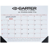 View Image 1 of 2 of Desk Pad Calendar with Vinyl Corners - Colours