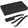 View Image 1 of 4 of Modena Black Cheese & Serving Set