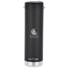 View Image 1 of 6 of Klean Kanteen TKWide Vacuum Bottle with Straw Lid - 20 oz. - Laser Engraved