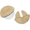 View Image 1 of 4 of Bamboo Pizza Cutter