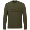View Image 1 of 3 of tentree Cotton Long Sleeve T-Shirt - Men's - Full Colour