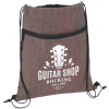 View Image 1 of 2 of Twill Weave Drawstring Sportpack- Closeout
