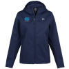 View Image 1 of 3 of Under Armour CGI Shield 2.0 Hooded Soft Shell Jacket - Ladies'