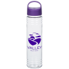 View Image 1 of 4 of Clear Impact Adventure Bottle with Oval Crest Lid - 32 oz.