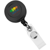 View Image 1 of 3 of Full Colour Retractable Badge Holder with Slip Clip