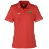 View Image 1 of 1 of Under Armour Tipped Team Performance Polo - Ladies' - Embroidered
