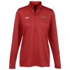 View Image 1 of 3 of Under Armour Team Tech 1/2-Zip Pullover - Ladies' - Embroidered