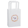 View Image 1 of 3 of Flat Handle Full Colour Paper Bag - 8-1/4" x 6"