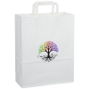 View Image 1 of 3 of Flat Handle Full Colour Paper Bag - 13" x 10"