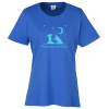 View Image 1 of 3 of Everyday Ringspun Cotton T-Shirt - Ladies'