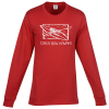 View Image 1 of 3 of Everyday Ringspun Cotton Long Sleeve T-Shirt