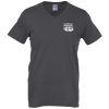 View Image 1 of 3 of Gildan Softstyle V-Neck T-Shirt - Men's - Screen