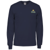 View Image 1 of 2 of Gildan Ultra Cotton LS Pocket T-Shirt - Embroidered