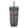 View Image 1 of 4 of Refresh Simplex Tumbler with Straw - 16 oz. - Full Colour