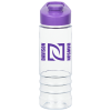 View Image 1 of 5 of Clear Impact Vienna Tritan Renew Bottle with Flip Carry Lid - 24 oz.