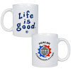 View Image 1 of 2 of Life is Good Coffee Mug – 11 oz. - Full Colour - LIG