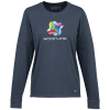 View Image 1 of 4 of Life is Good Crusher Long Sleeve Tee - Ladies' - Full Colour