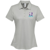 View Image 1 of 3 of adidas Space Dye Polo Shirt - Ladies'