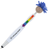 View Image 1 of 4 of MopTopper Stylus Pen - Rainbow