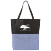 View Image 1 of 2 of Twill Laptop Tote Bag- Closeout