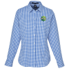 View Image 1 of 3 of Crownlux Performance Gingham Shirt - Ladies'