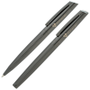 View Image 1 of 6 of Ridgerton Twist Metal Pen and Rollerball Pen Set