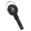 View Image 1 of 5 of Replay Carabiner Retractable Badge Holder with Slip Clip - Opaque