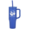 View Image 1 of 3 of Erie Mug with Straw - 30 oz.