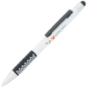 View Image 1 of 6 of Honeycomb Soft Touch Stylus Metal Pen - Full Colour