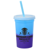 View Image 1 of 5 of Mood Stadium Cup with Straw - 22 oz.