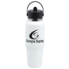 View Image 1 of 5 of Hydro Flask Wide Mouth Travel Bottle with Flex Straw Cap - 32 oz.