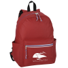 View Image 1 of 2 of Tri-Color Zipper Backpack- Closeout