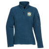 View Image 1 of 3 of Storm Creek Fireside Fleece 1/4-Zip Pullover - Ladies'