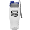 View Image 1 of 1 of Clear Impact Comfort Grip Bottle with Quick Snap Lid - 27 oz