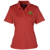 View Image 1 of 3 of Callaway Horizontal Texture Polo - Ladies'