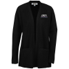 View Image 1 of 3 of Open Front Cardigan With Pockets - Ladies'