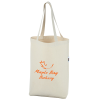 View Image 1 of 2 of Montreal 11 oz. Cotton Tote - 15-1/2" H x 13-3/4" W