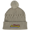 View Image 1 of 4 of Traverse Cable Knit Pom Beanie