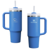 View Image 1 of 5 of Stanley Quencher H2.0 FlowState Vacuum Mug with Straw - 30 oz. - Laser Engraved