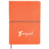 View Image 1 of 2 of Heathered Linen Journal - Closeout