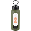 View Image 1 of 6 of Glacia Glass Water Bottle - 32 oz.