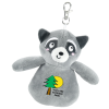 View Image 1 of 1 of Bag Charm Plush - Racoon