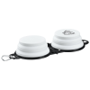 View Image 1 of 6 of Tag Along Dual Collapsible Pet Bowl