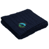 View Image 1 of 3 of Cable Knit Chenille Blanket