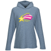 View Image 1 of 3 of Wellable Long Sleeve Hooded T-Shirt - Ladies'