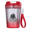 View Image 1 of 3 of Hampton Travel Tumbler - 12 oz - Closeout