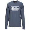 View Image 1 of 3 of Garment-Dyed Heavyweight Long Sleeve T-Shirt - Men's
