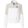 View Image 1 of 3 of adidas 1/4-Zip Fleece Sweatshirt - Ladies'