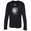 View Image 1 of 3 of Under Armour Team Tech Long Sleeve T-Shirt - Youth